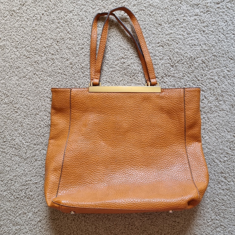 Medium Bag Purse orange/ginger Leather women